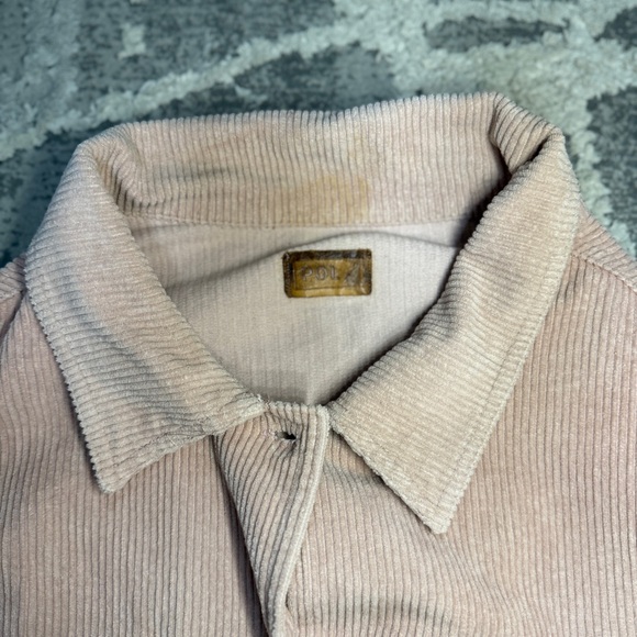 POL Pink Corduroy Jacket with Knit Sleeves - Picture 9 of 9